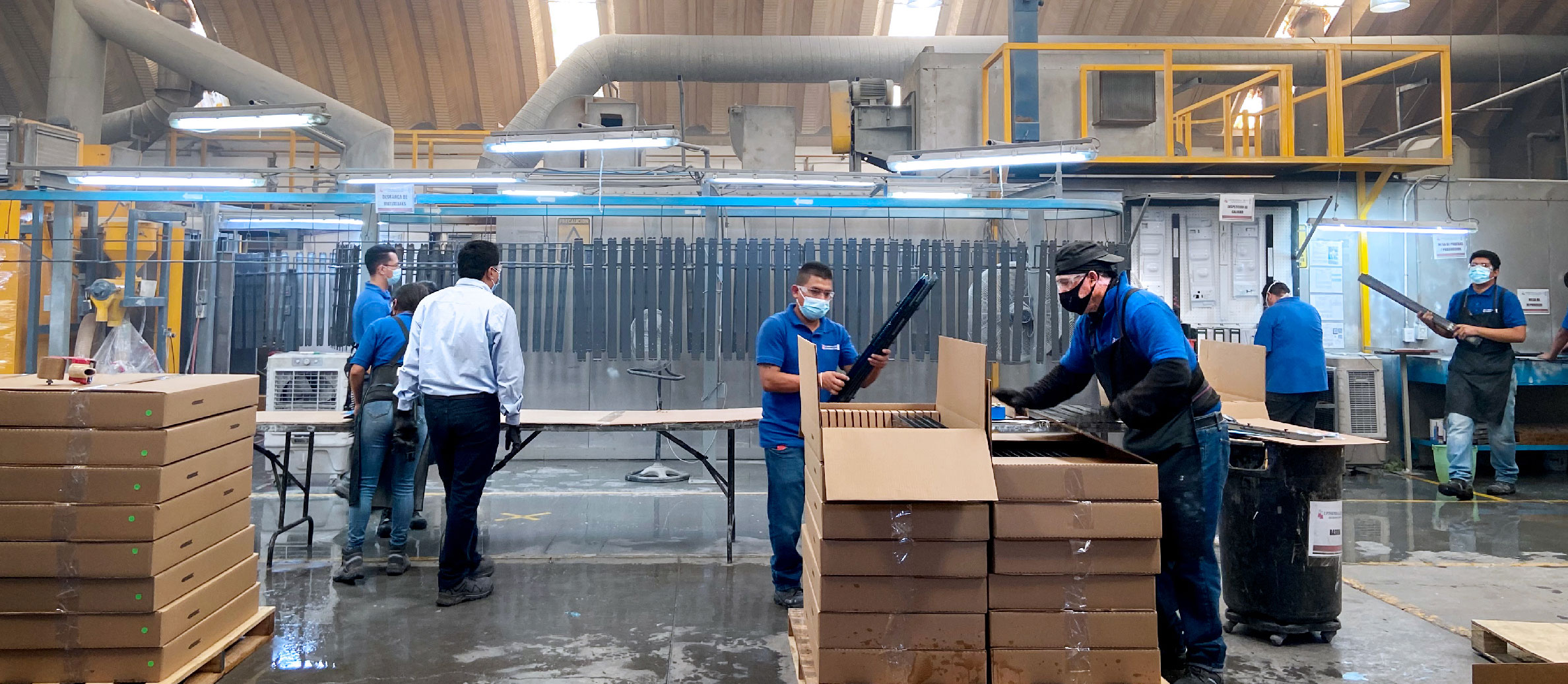 Brugal - Proceso de aplicación en cabina 1